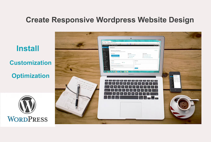 wordpress install customize, optimize and setup theme