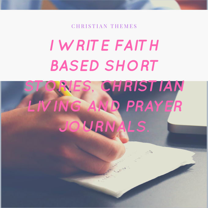 write your christian blog, articles and journals