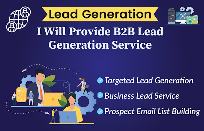 provide b2b lead generation and data entry