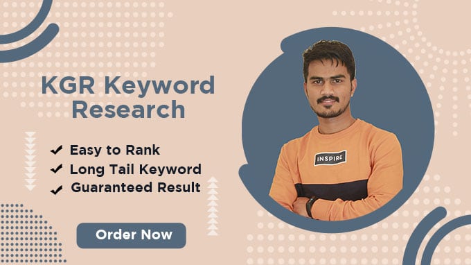 do kgr keyword research that will rank amazon site in 24hr
