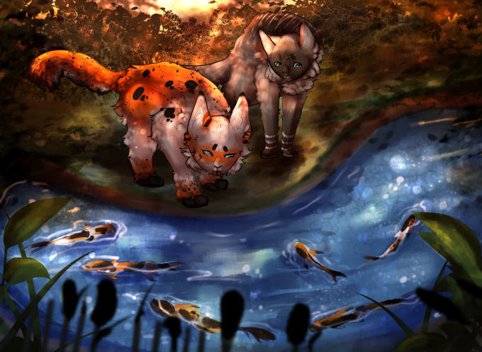 Draw Your Warrior Cat Ocs By Ryoueno Fiverr Snowfur design | warrior cat drawings, warrior cats fan. draw your warrior cat ocs by ryoueno
