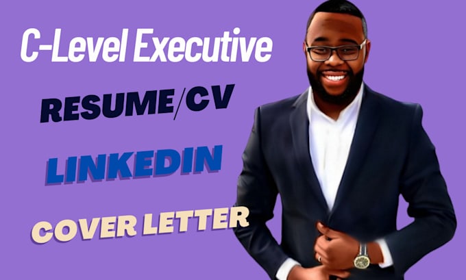 write ceo, svp, vp, cto, cfo, director, executive resume and cover letter