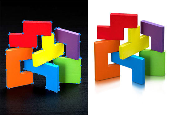 do clipping path, multi clipping path, product shadow, and reflection very fast
