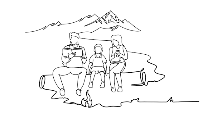 draw custom line art minimalist illustration or tattoo design