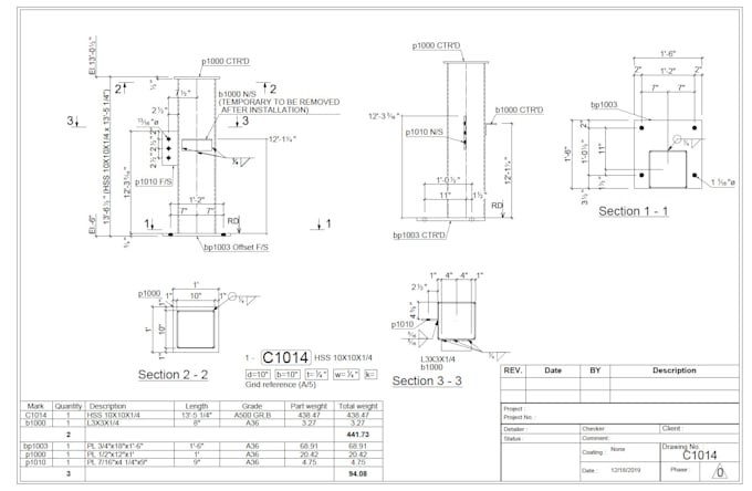create tekla steel detailing