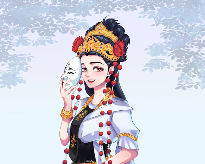 draw anime characters or any art in my style