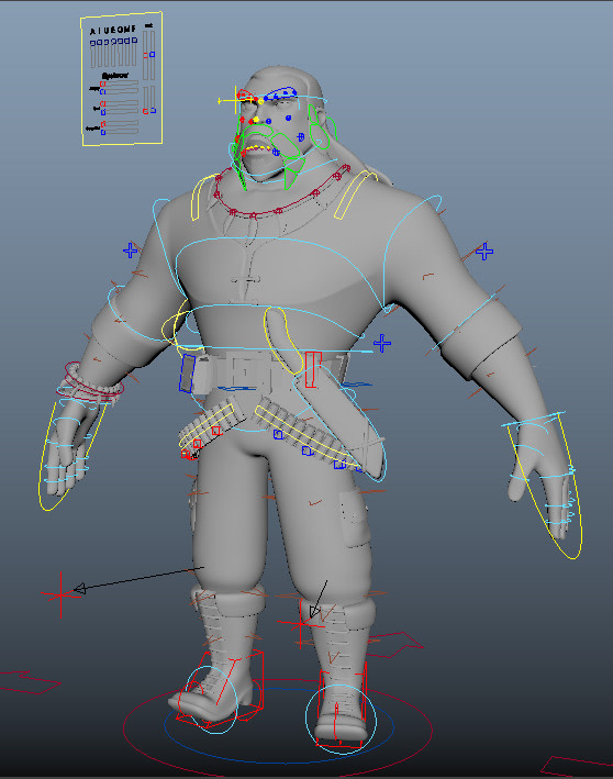 3d Rig Frame Create 3d rig for game and animation by Gemilang_p | Fiverr