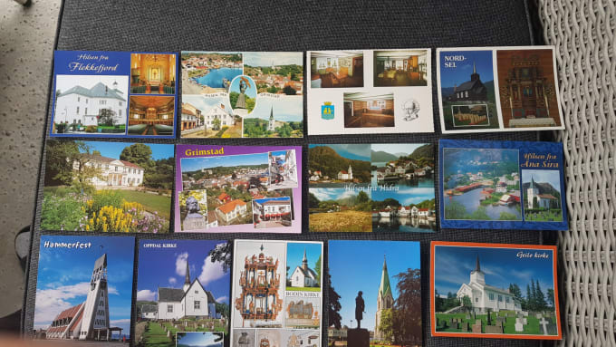 send you a postcard from norway