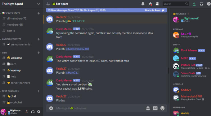 Make a professional discord server for you with proper roles and