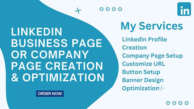 Create and optimize linkedin business page or company page by Irajnoor ...