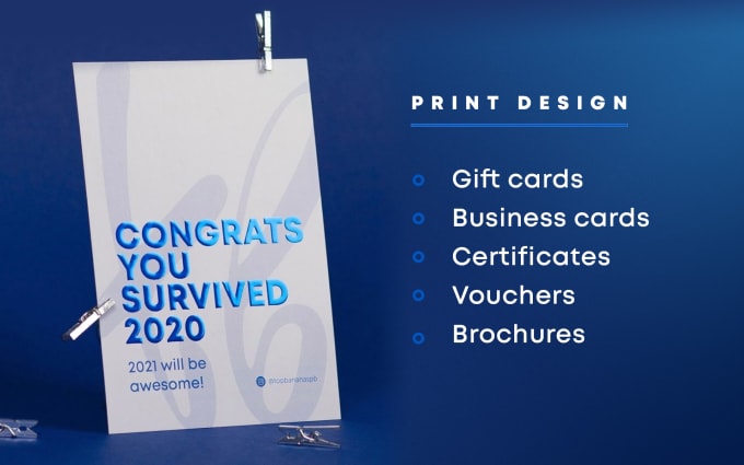 do a gift card, business card, voucher or certificate design
