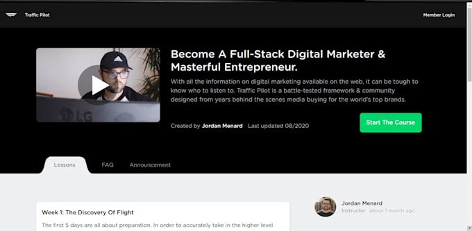 develop a full website in rails ror