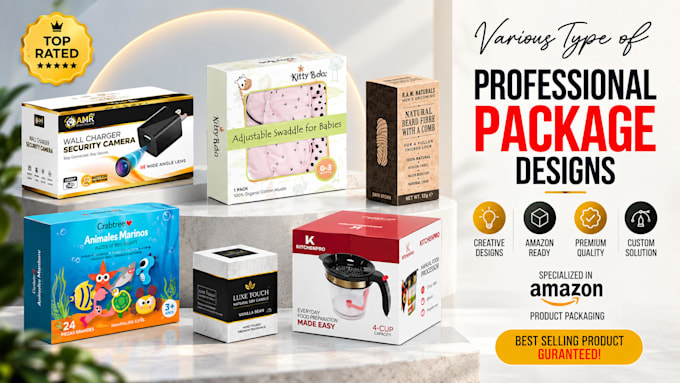 professional product packaging, boxes and cartons