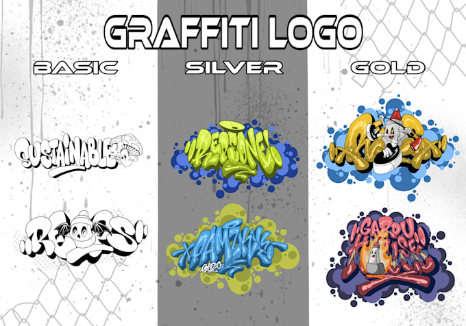 create original custom graffiti for your logo