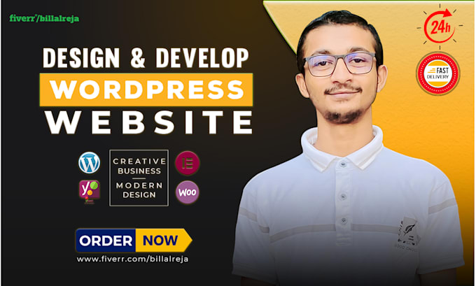 design, develope and fix wordpress website