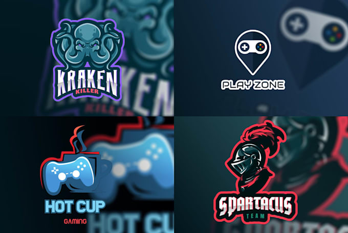 Design unique gaming, sports, esports, mascot logo by Nuha_arts | Fiverr