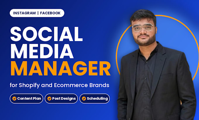 be your shopify social media manager for instagram and facebook