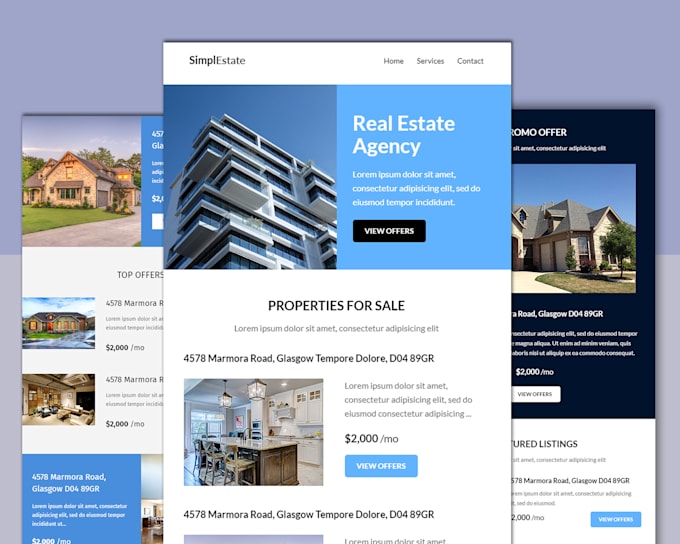 do mailchimp email template design and automation