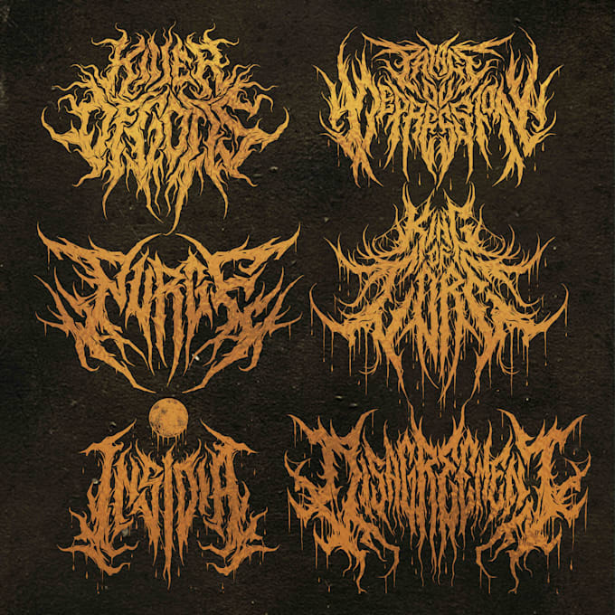 Design A Brutal Death Metal Logo