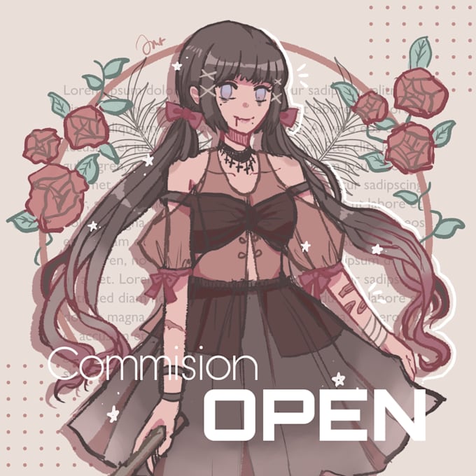 Make Cute And Aesthetic Anime Style For Your Characters By Justichea Fiverr