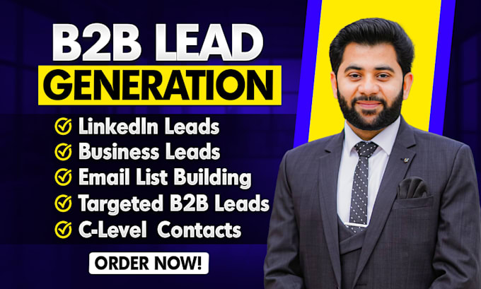 do email, linkedin and b2b lead generation within 24 hours