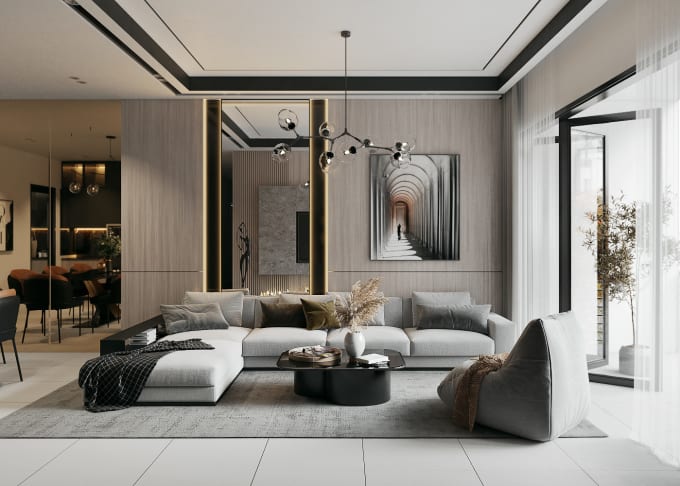Design realistic interior, exterior and 3d render by Taiduc123 | Fiverr