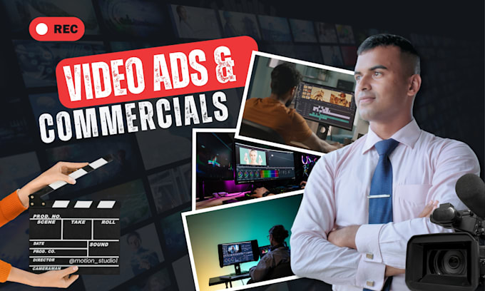 create promotional video ads, brand commercial, dropshipping video