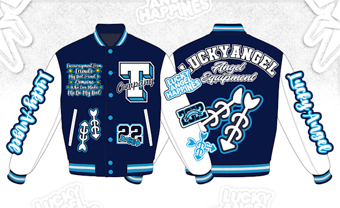 create varsity jacket streetwear brand