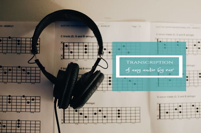 transcribe any song in musescore by ear