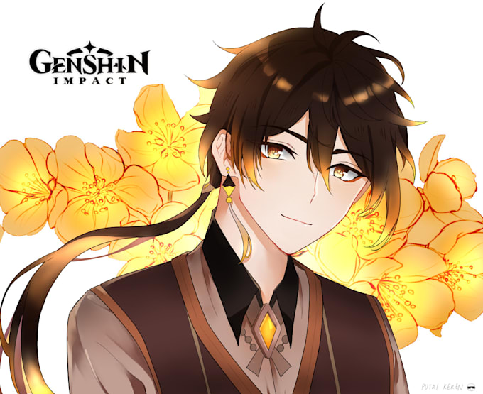 draw handsome guy on anime style