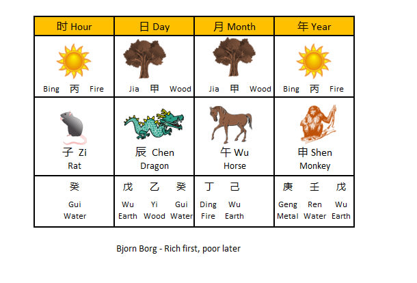 attempt to predict your future using chinese ba zi astrology