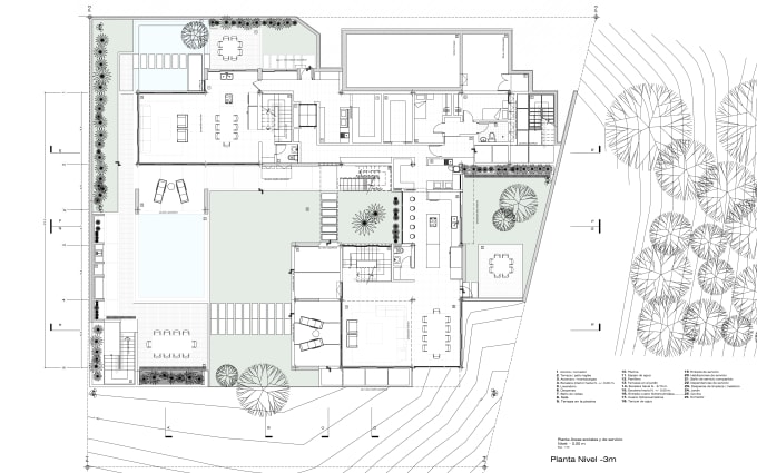 draw architectural floor plan, elevations and sections