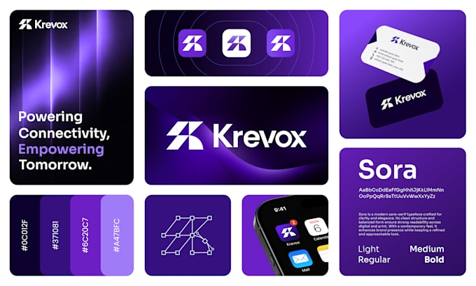 design minimalist business logo, branding kit and brand identity guidelines