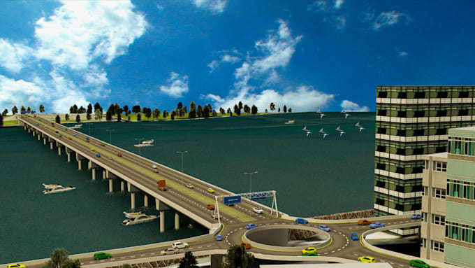 design interchanges, intersections roundabouts, make 3d views