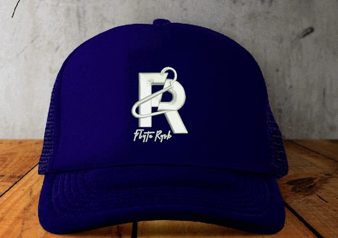 do custom  cap design or hat design within 1 hr