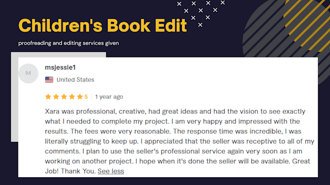 thoroughly proofread and edit your articles and scripts
