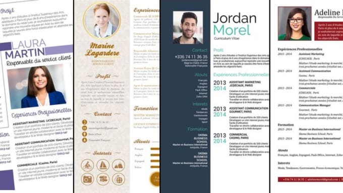 Hire a freelancer to design a minimal and eye catching CV resume
