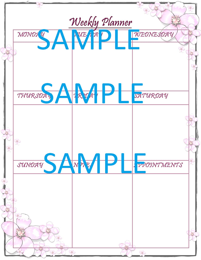 create printable bullet journal files, calendars, trackers