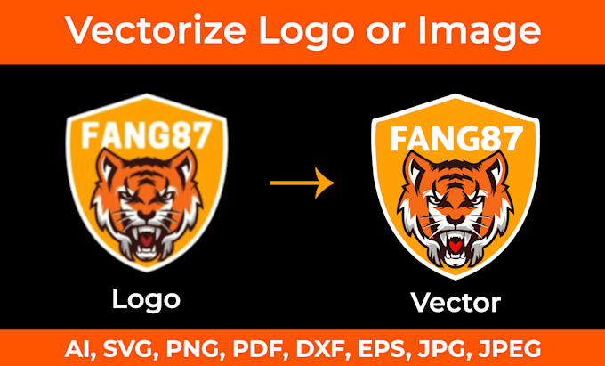 do vector tracing, vectorize image, logo, svg, vector file