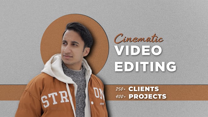 edit cinematic youtube, corporate, and event videos