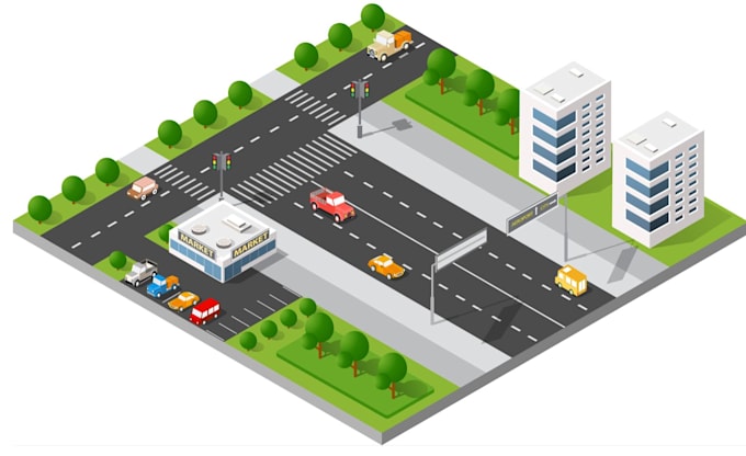 produce a process animation to any measurements like isometric