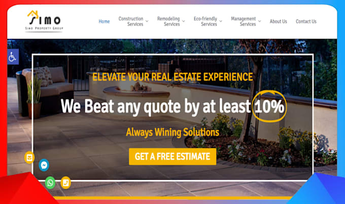 do professional website design and website development