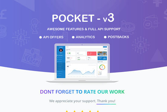 provide pocket android rewards app  source code latest version with admin panel