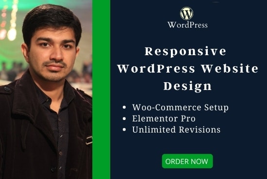 do responsive wordpress website design or wordpress website development