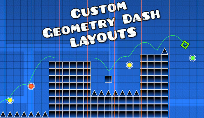 Create a good geometry dash layout by Ironbolt124 | Fiverr