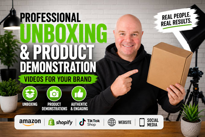 create amazon ugc unboxing and product demo videos