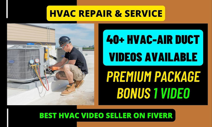 do hvac video or hvac install repair service promo
