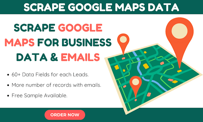 scrape google maps business data with emails