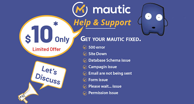 fix your one mautic issue in this order