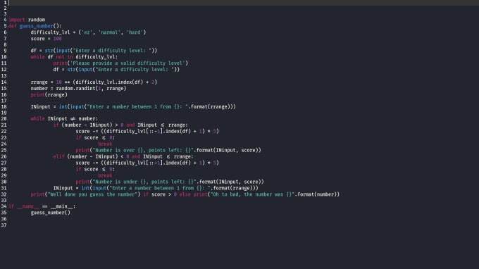 Write your python script by Oinkyad | Fiverr